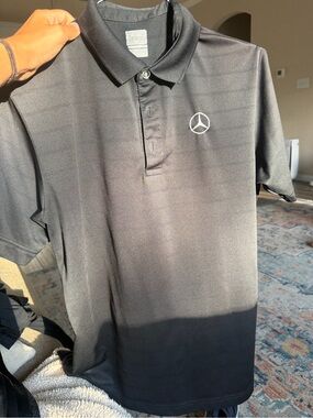 Callaway Black Polo with Embroidered Logo